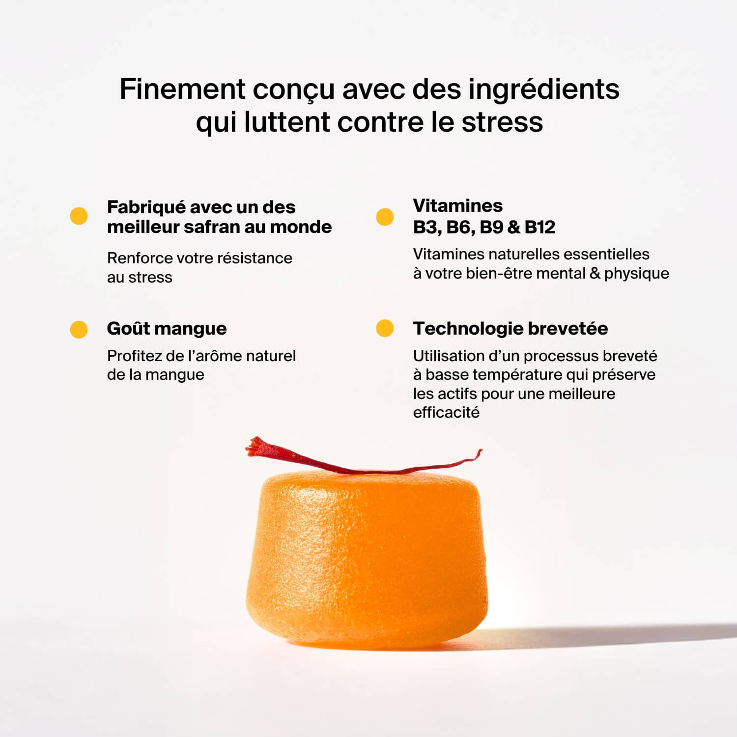 Gummies Anti-Stress Safran